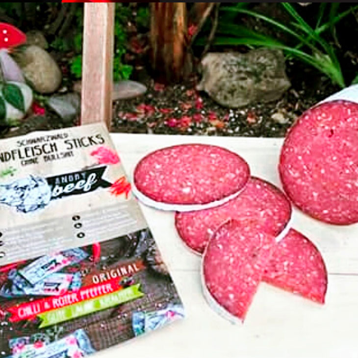 Angry Beef Salami in 3 verschiedenen Geschmacksrichtungen