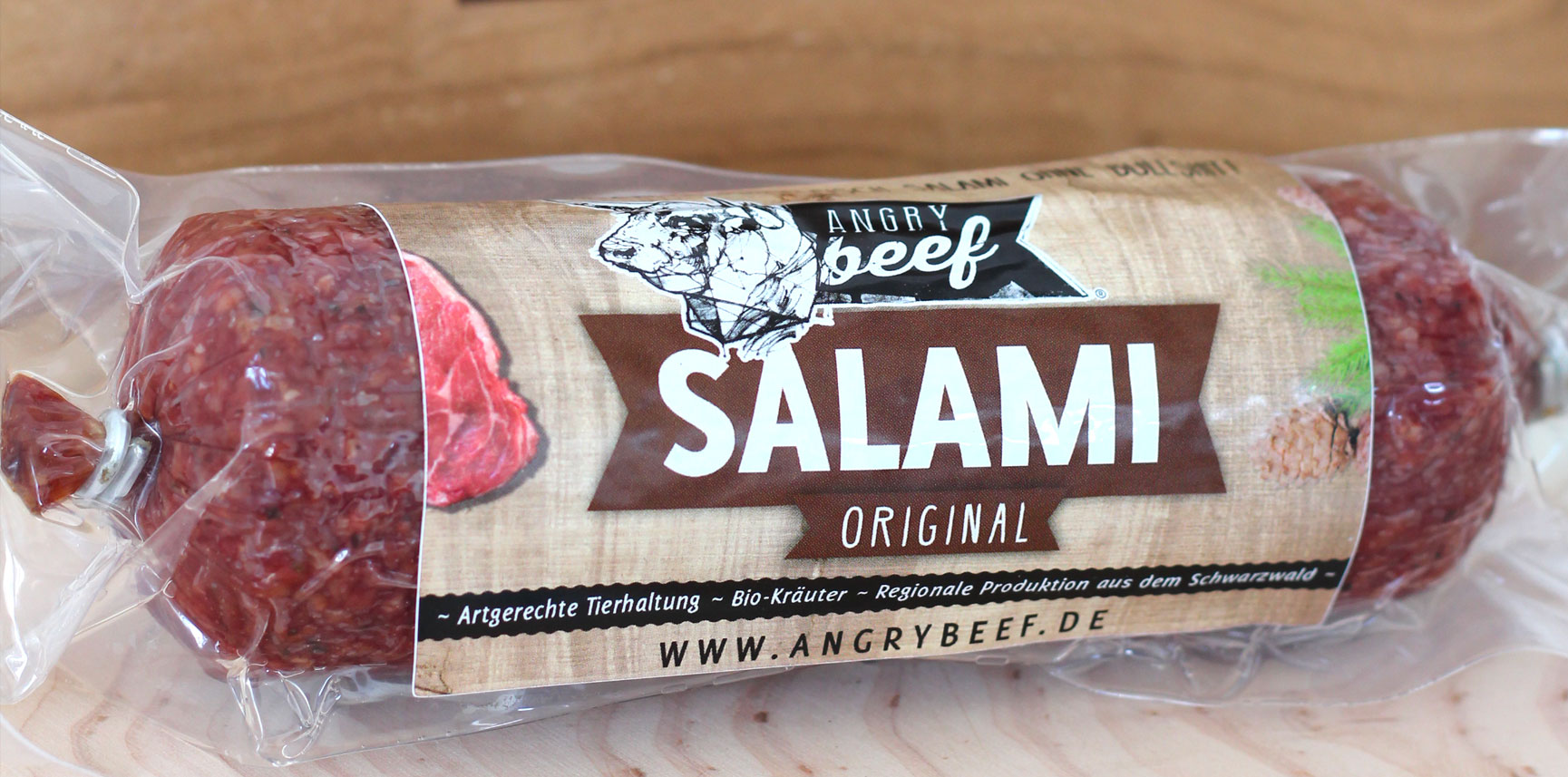 Angry Beef Salami Original